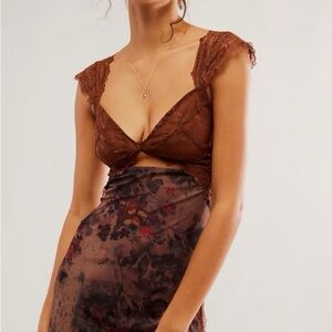 Free People Suddenly Fine Maxi Slip